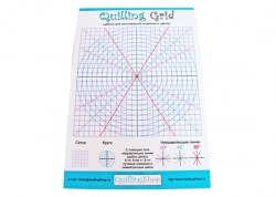 Quilling Grid, шаблон для квиллинга с разметкой (сетка, круги)