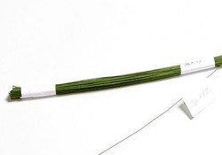 Флористическая проволока P-0113, зеленая, 26*12 мм, 1 шт