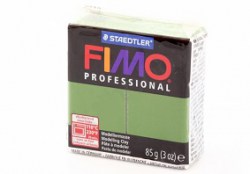 Полимерная глина FIMO Professional,  зеленый лист (57)