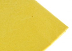 Бумага тишью, желтая, 50*70 см