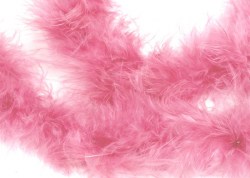 Боа-пух FBY-18-1, розовое светлое, 2 м