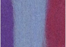 Шерсть для валяния ТКФ полутонкая мультиколор, цвет 6081, 50 г