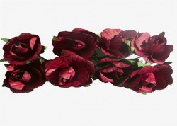 Роза, гранатовая, 2 см