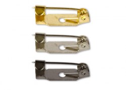 Золото, заготовка для броши DC-308 №01. 1,5 см