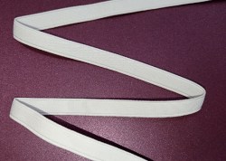 Эластичная лента, белая, 12 мм