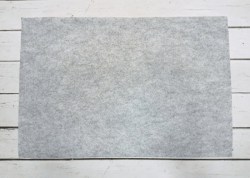 Фетр ideal, 1 мм, светло-серый, 20*30 см